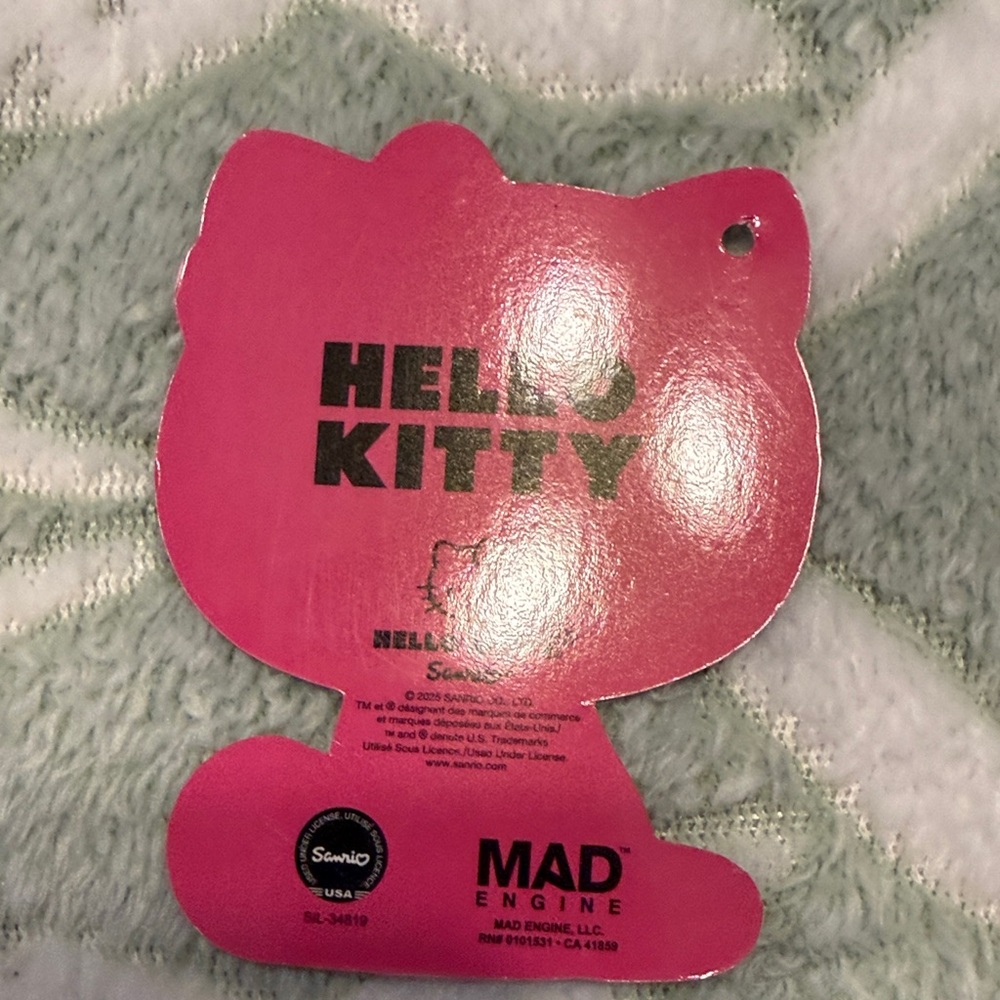 Hello Kitty Red Green Holiday Teddy Jacket - Picture 6 of 6